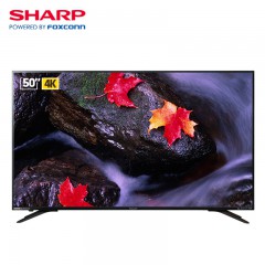 夏普（SHARP） 50英寸 4K超高清智能网络液晶平板电视机经典机型